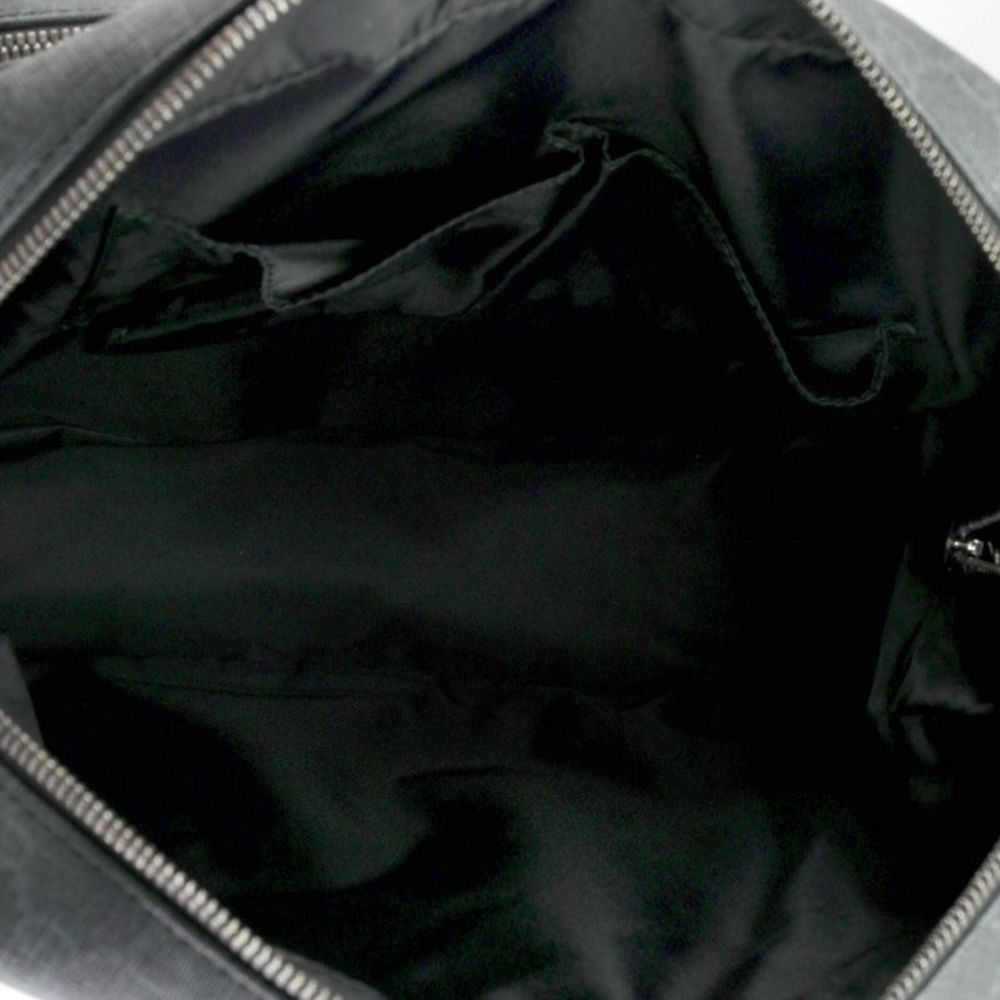 Gucci Front Pocket Messenger Bag GG Coated Canvas Small Black - Picture 5 of 6